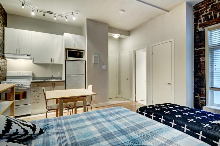 Loft entièrement meublé à louer Saint-Jean-Baptiste octobre 2025