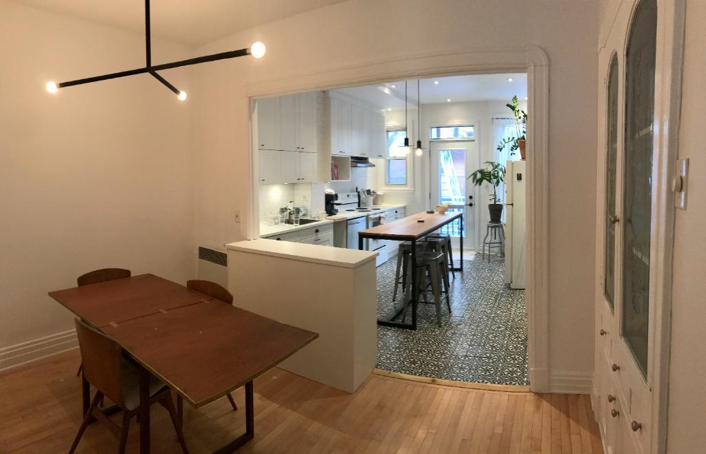 Grand 5 ½ rénové dans le Vieux-Rosemont - 2024$ - LIBRE AU 1ER NOVEMBRE