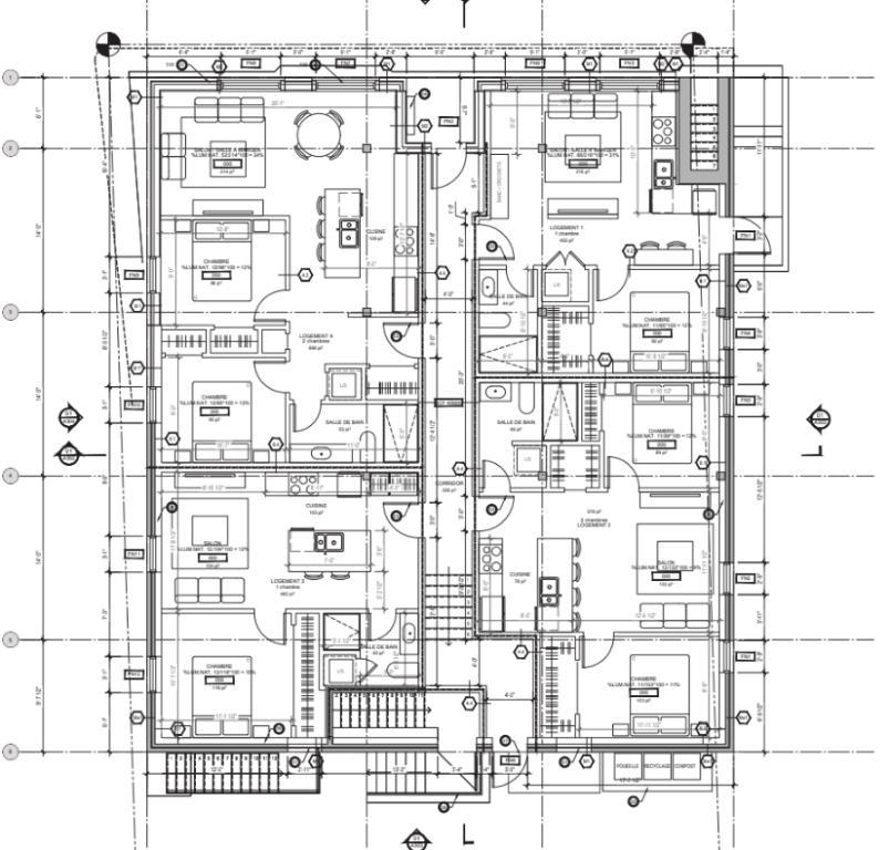 Logements NEUF 4.5 et 3.5 - Sherbrooke