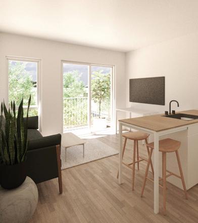 Logements NEUF 4.5 et 3.5 - Sherbrooke