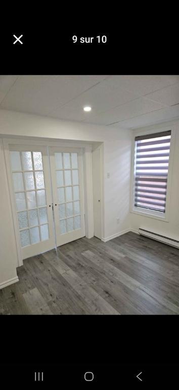 Grand 2 et demi chauffé, eclairé 725$ shawinigqn