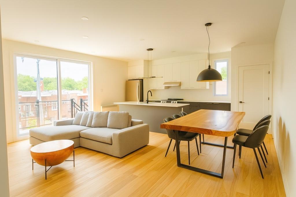 2 chambres lumineux avec grand balcon privé sur ruelle