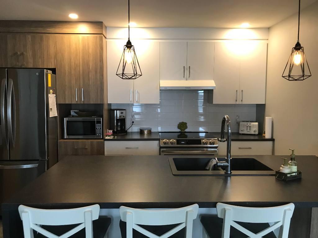 5 1/2 moderne - rez de chaussée