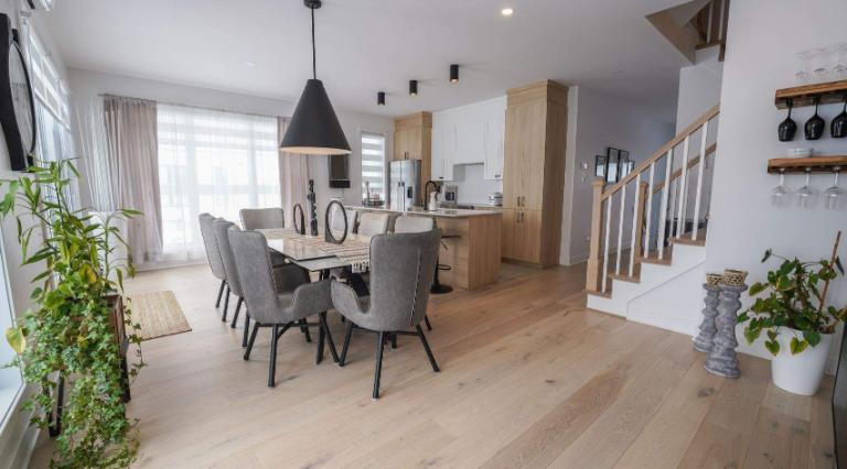 Maison de ville avec vue sur le fleuve St-Laurent