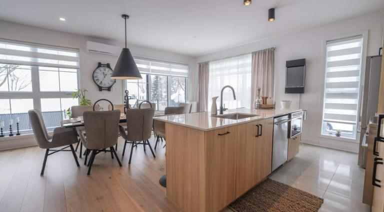 Maison de ville avec vue sur le fleuve St-Laurent