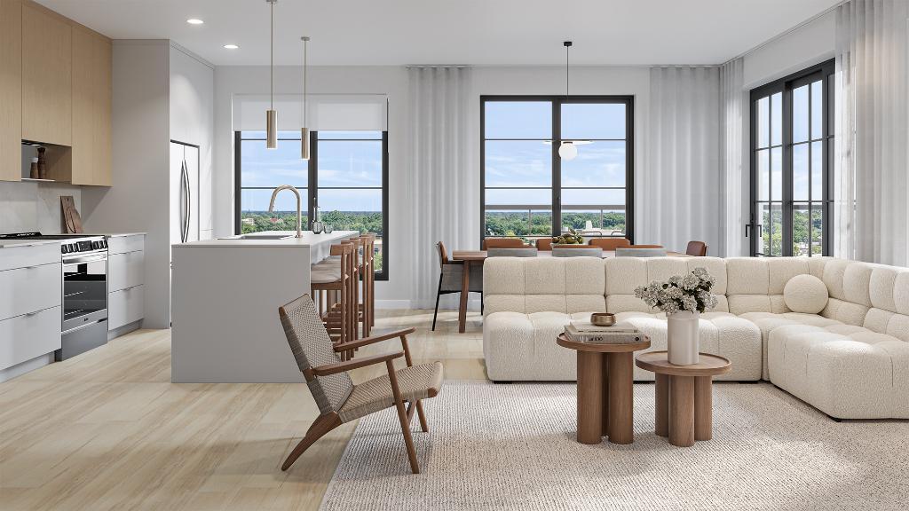 Aera Trois-Rivières | Grand 2 cac d'inspiration hôtelière - Condo / appartement / logement à louer