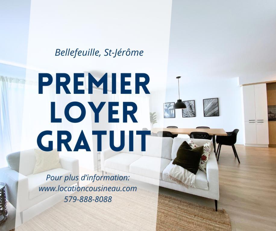 Logements neufs 5 1/2 - Disponible maintenant