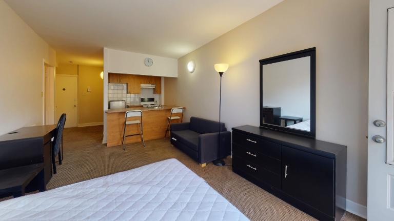 GHETTO MCGILL- 3 ½ RÉNOVÉ & MEUBLÉ – 1 CHAMBRE FERMÉE