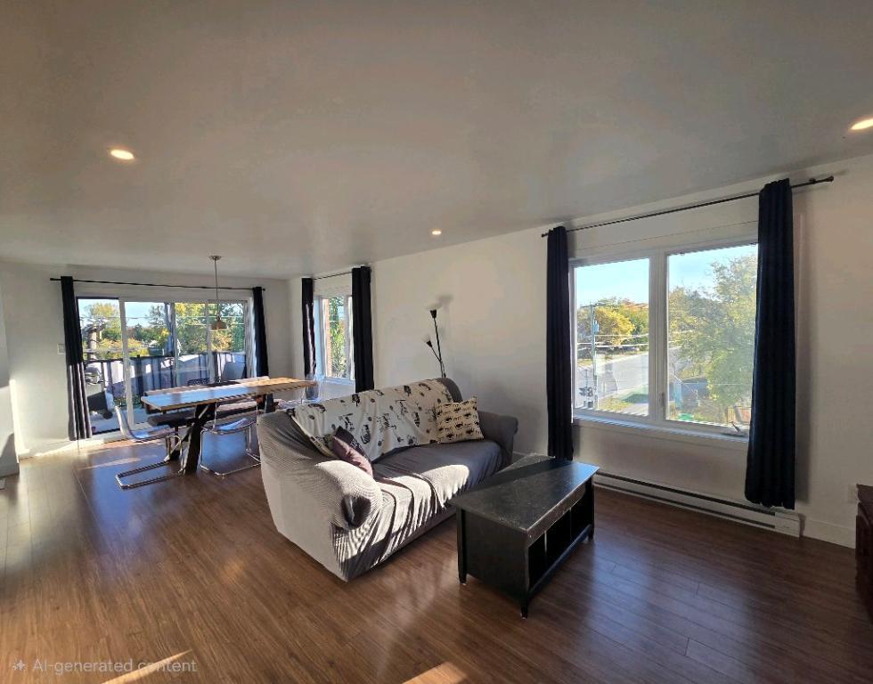 Grand 4 1/2 moderne et lumineux