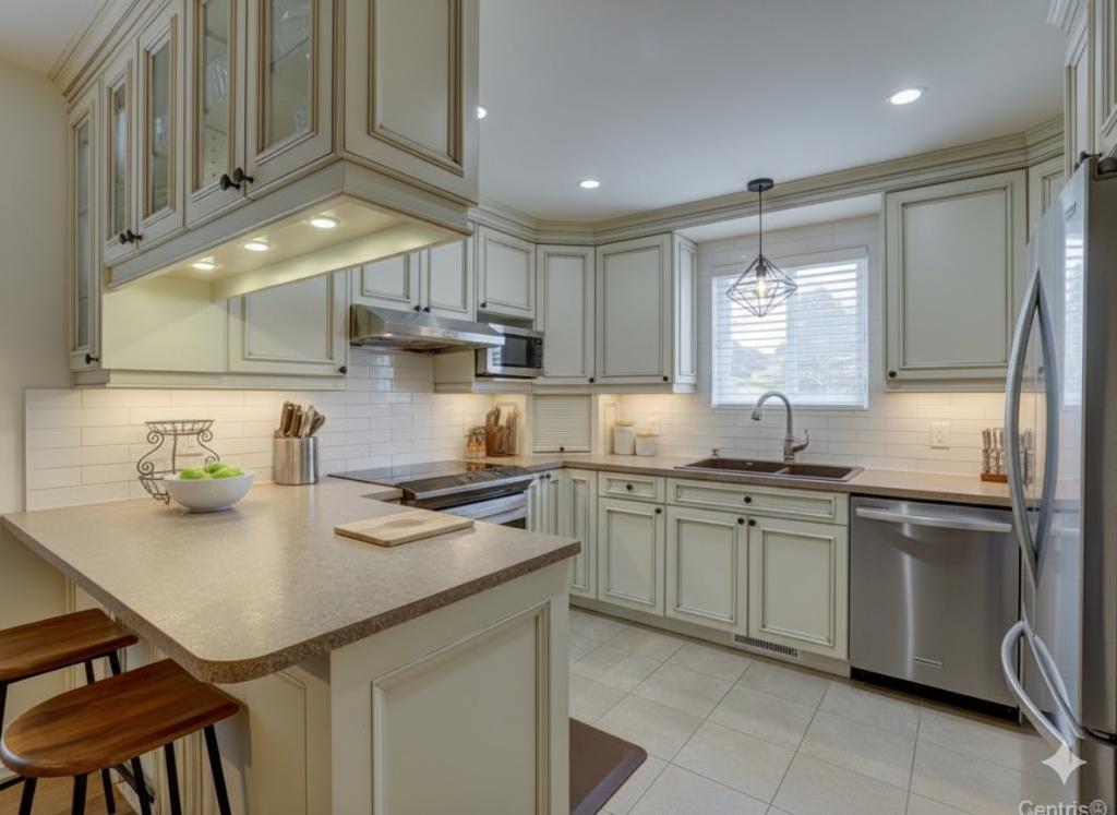 5 1/2 avec jardin privé et 3 stationnements