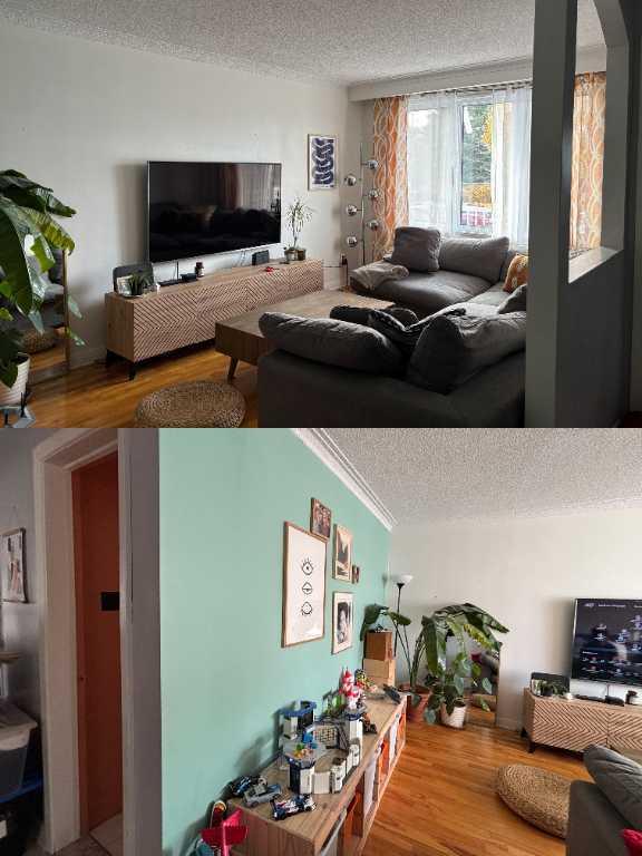 6 1/2 avec garage et cours situé à Anjou près du métro Radisson