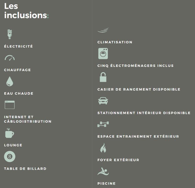 Grand 5 ½ lumineux, tout inclus