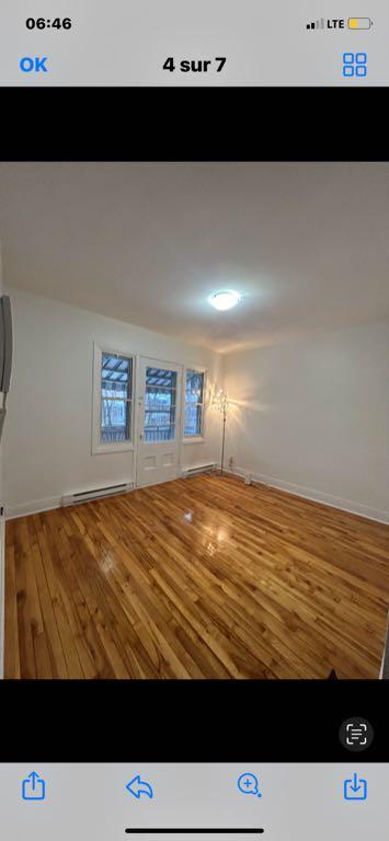 Charmant 4 1/2 metro Cadillac. 4 electro. Internet.