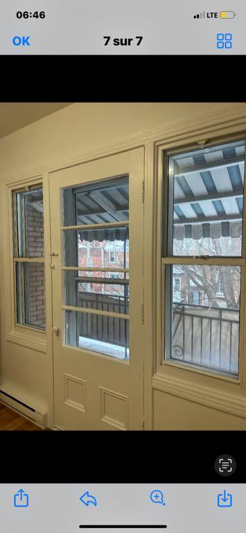 Charmant 4 1/2 metro Cadillac. 4 electro. Internet.