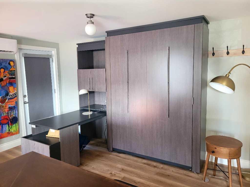 superbe Condo-loft 3 1/2 meublé et entièrement rénové à 5 minutes du métro joliette avec wifi, électtricité et chauffage inclus