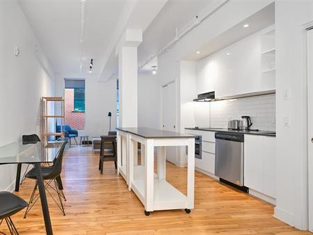 #205, Furnished Loft - 4521 Ave Clark, Montréal