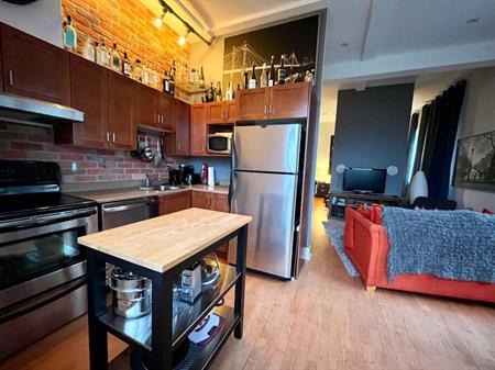 Superbe condo 3 1/2 à aire ouverte à louer - open space, Lachine