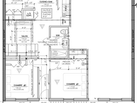 À LOUER : Grand 5 ½ Rénové à Ville-Émard