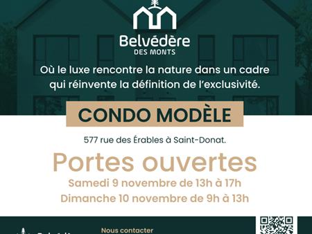 Condo à Louer - Visite Libre Ce Weekend