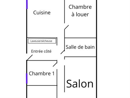 Grande Chambre à Verdun - Colocation