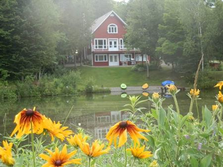 Chalet à louer Estrie pour la saison estivale mai 2024 (lac,kayak,bicycle,nature sauvage, etc.) Près Owl's Head, Jay Peak et 