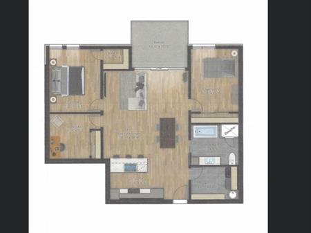5 et demi( 2 chambres+ 1 bureau) pour le 1 juillet 2025