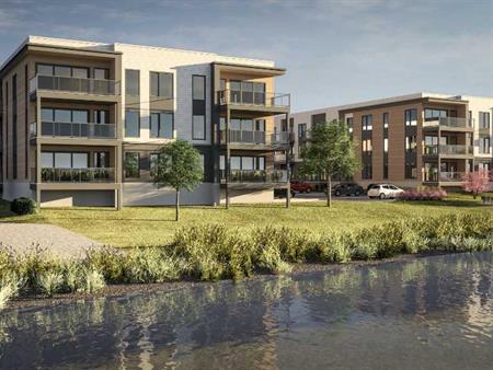 5½ NEUF | VUE SPECTACULAIRE SUR LE FLEUVE | LAVALTRIE | DISPONIBLE DÈS JUILLET 2025