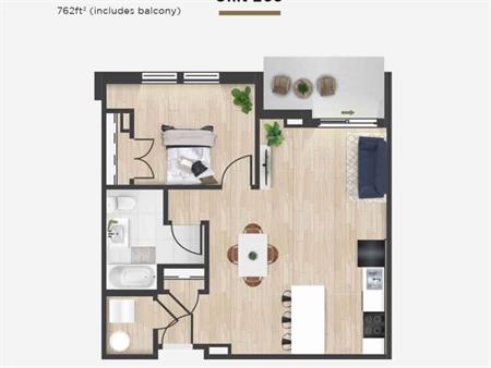 1 CH - 1 SDB - Gatineau - $1,750 /mo