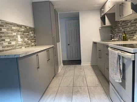 Superbe 3 ½ Rénové | Design Moderne | Se