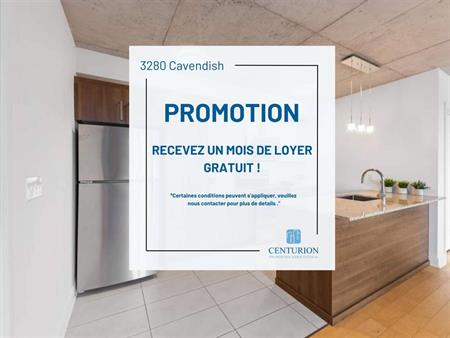 2 Bedroom - 3280 Cavendish Boulevard, Montréal