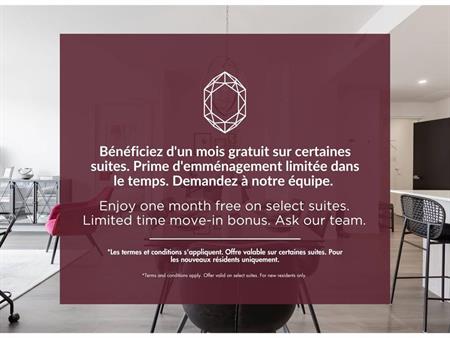 1 Bedroom - 3659 Av. Jean-Béraud, Laval