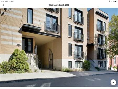 4 rooms apartment of 72 m² in Montreal