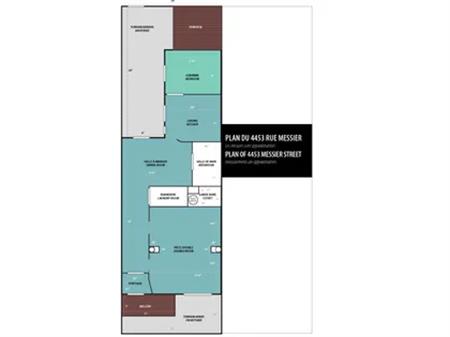 5 rooms apartment of 81 m² in Montreal