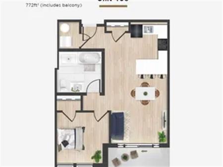 3 rooms apartment of 71 m² in Gatineau