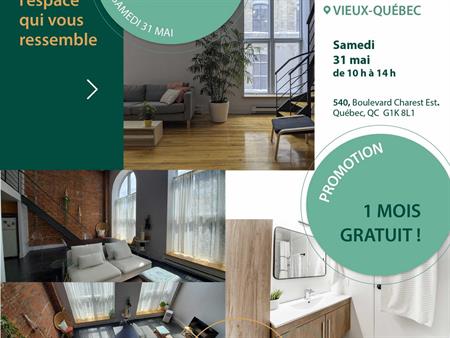 Loft - 540 Charest Est, Quebec
