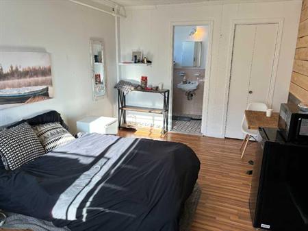Chambre avec salle de bain à louer
