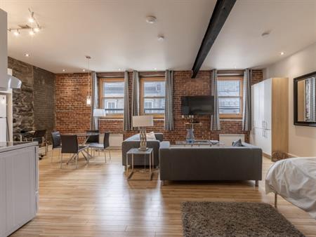 Colombier Loft Entièrement Meublé à Louer Vieux-Québec Juillet 2025