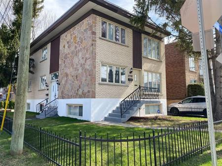 4 ½ rénové + garage + parking – Secteur tranquille de Montréal Nord