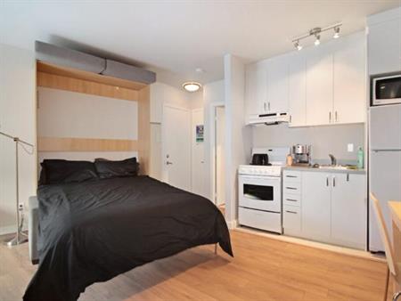 Loft entièrement meublé à louer Saint-Jean-Baptiste juillet 2025