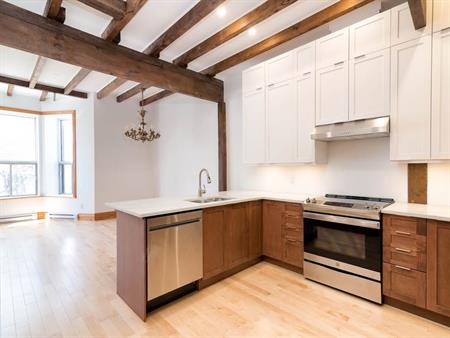 Saint-Henri - Superbe Loft 3 1/2 Rénové
