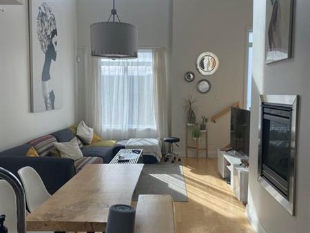 Penthouse faubourg boisbriand 4.5 avec mezzanine et grande terrasse extérieur