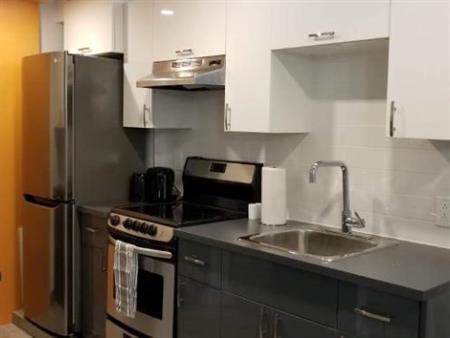 GHETTO MCGILL- 3 ½ RÉNOVÉ & MEUBLÉ – 1 CHAMBRE FERMÉE