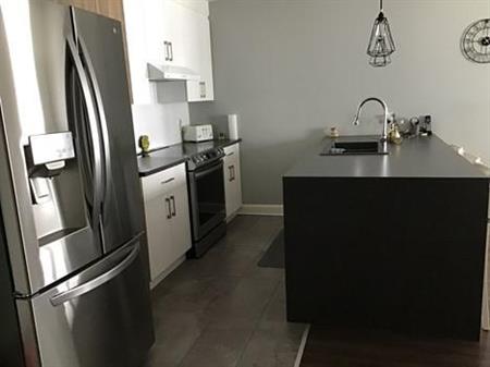 5 1/2 condo locatif - rez de chaussée
