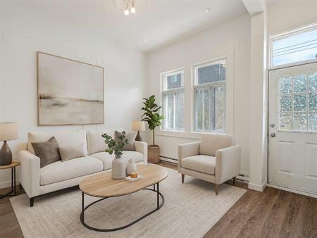 Beau grand 3 et demi lachine rénové animaux