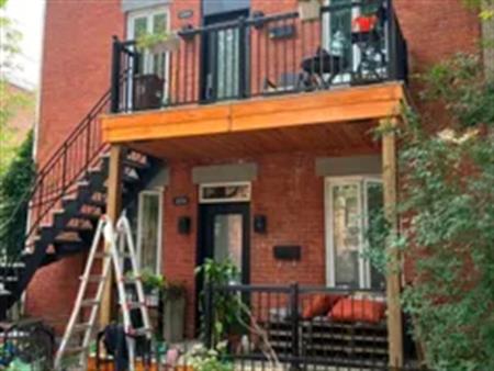6 rooms apartment of 94m² in Montreal