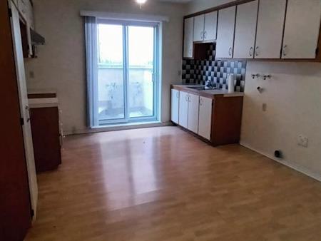 GRAND 3 1/2 AVEC PORTE PATIO DEMI SOUS-SOL LIBRE