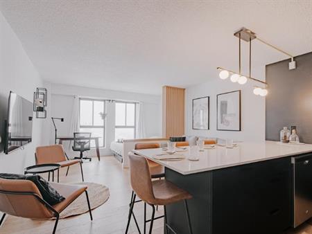 Loft entièrement meublé à louer Saint-Jean-Baptiste septembre 2025