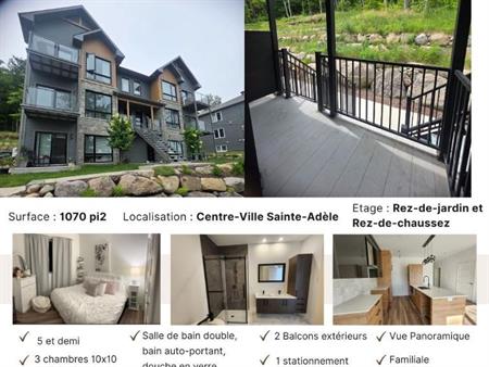 Beaux 5 et demi en montagne