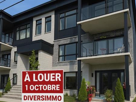 Appartement 5 et 51/2 moderne et lumineux