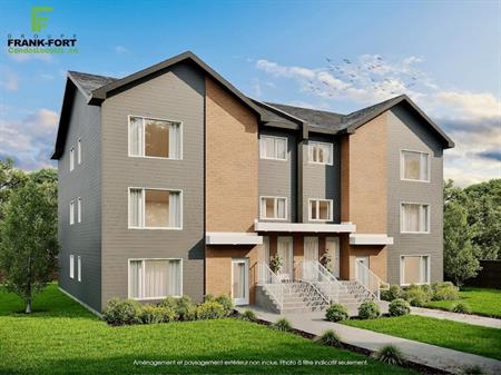 CONDO 5 1\2 FLAMBANT NEUF + 5 ÉLECTRO INCLUS + GRAND BALCON + STATIONNEMENT